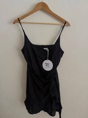 Princess Polly Love Lane Black Mini Dress